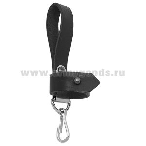 Подвязка кожаная для штык-ножа штатная черная