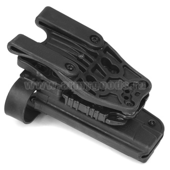 Кобура тактическая под пистолет Ярыгина (ПЯ) ударопрочный полиамид (черная)