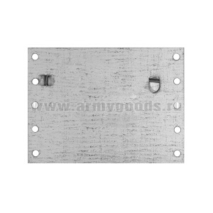 Основа под орденские планки (высота 12 мм, 3 награды в ряд, ст/обр, на булавке) №15