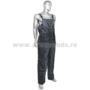 Брюки зимние (полукомбинезон) Полиция (ткань "оксфорд")