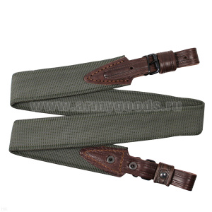 Ремень оружейный Соболь (нейлон; нескользящий слой на 2 сторонах; нерегулируемый) хаки