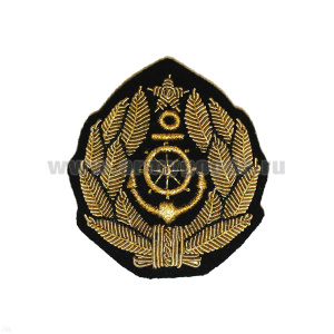 Кокарда канит. лат. Капитанка (со штурвалом)