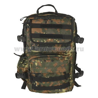 Рюкзак Тайфун Лягушка (Flecktarn) (ширина - 26 см, глубина - 17 см, высота - 44 см)																	