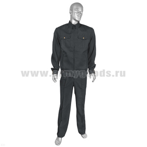 Костюм лет. серый (на молн) руб ткань (габардин) 