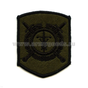 Шеврон вышит. 242 пр. РУБОП (полевой)