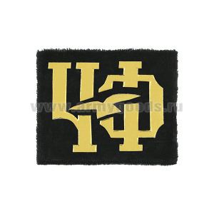 Погончики ЧФ (на черном фоне, без канта) с чайкой