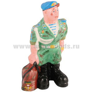 Фигурка гипсовая ВДВшник-дембель (возможны отличия от представленного на фото)