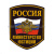 Шеврон пластизолевый Россия Министерство юстиции (5-уг. с флагом и орлом)
