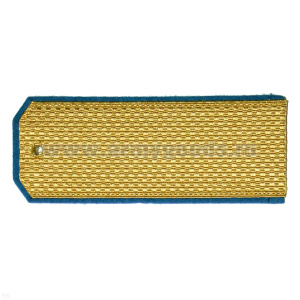 Погоны парад. зол. шелк. голуб. кант