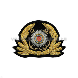 Кокарда канит. (золото 3%) Морская транспортная инспекция