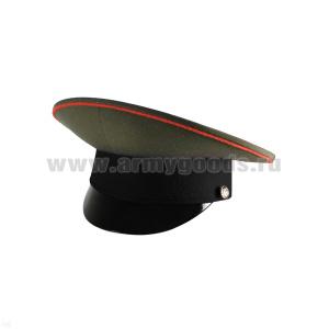 Фуражка простая нов/обр ВС повсед. (оливковая с черным околышем)