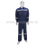 Костюм лет. Рабочий (КПК 001М) синий (на пуг.) со светоотр. полосами (35% х/б, 65% п/э)