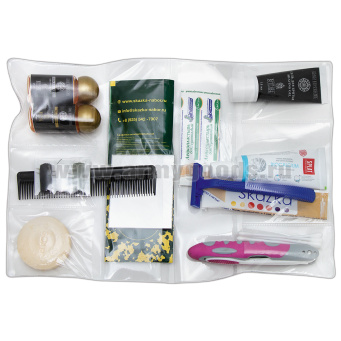 Комплект туалетных принадлежностей "Возьми в дорогу"