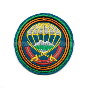 Шеврон вышит. 108 гв. десантно-штурмовой Кубанский казачий полк 7-ой гв. горной ДШД (кругл.)