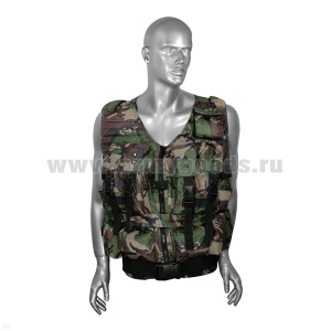 Жилет разгрузочный тактический Армейский "кукла" зеленая (ткань "оксфорд")