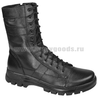 Б. в/б Канзас (шнуровка + молния) кожа (К-10Д)