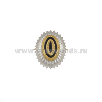 Кокарда мет. ФСО нов/обр сереб.