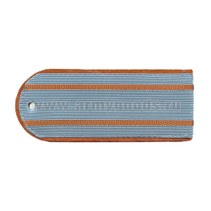 Погоны голуб. (оранж. кант) 2 оранж. пр. (МЧС руб.) 12 см