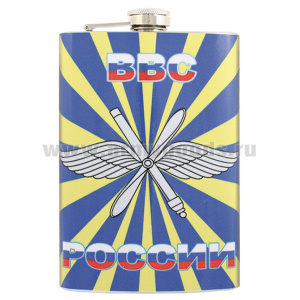 Фляга нерж/ст с цв.рис. ВВС России