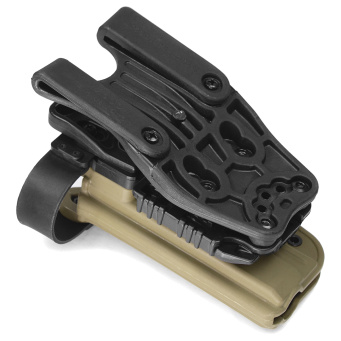 Кобура тактическая под пистолет Лебедева (ПЛК) ударопрочный полиамид (песочная)