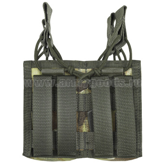 Подсумок открытого типа для 4 маг АК ("мультикам") (с системой крепления "MOLLE") 