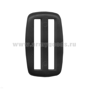 Пряжка на плащ пласт. черная
