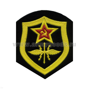 Шеврон пластизолевый СА обр. 1969 г. Войска связи