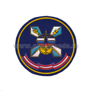 Шеврон пластизолевый ВКА им. А.Ф. Можайского (кругл.)