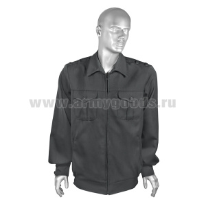 К. жакет форм. п/ш (на молнии) Мужской серый р-ры с 62
