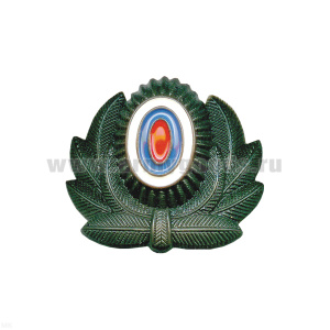 Кокарда пласт. МВД бол. защ. с краской