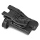 Кобура тактическая под пистолет Ярыгина (ПЯ) с отделением под фонарик (ударопрочный полиамид) черная