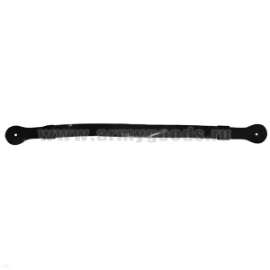 Шнур на фуражку солд. лакирован. черн.