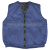 Жилет синий (подкладка - синтепон) низ на резинке