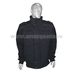 Кртк д/с Полиция ст/обр (с красным кантом) ткань Софтшелл