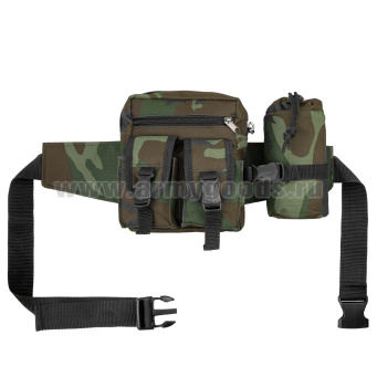 Сумка поясная с чехлом для бутылки "мультикам"