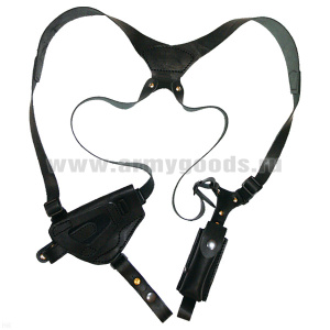 Кобура оперативная 14/2 (ОК-4/2) с запасной обоймой черная