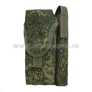 Подсумок (УМТБС) для 2 маг (АК74, АКМ), 1-ого РОП и ножа (РОП слева) "русская цифра"