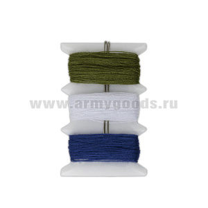 Хозпакет ВВС-ВКС (эконом) в индивидуальной упаковке (2 иглы, нитки - 3 цвета по 5 м)