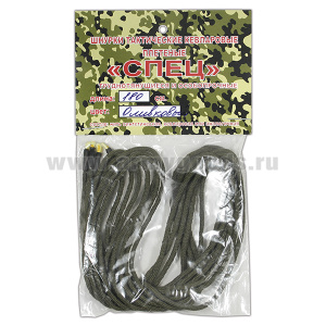Шнурки для обуви Спецназ кевларовые 1,8 м (оливковые)