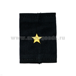 Ф/пог. черные вышит. желт. (майор)