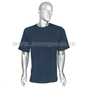 Футболка кулирка темно-синяя (для МЧС) р-ры с 44 по 60