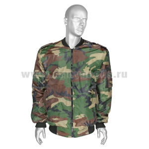 Кртк д/с Пилот (флисовая подкладка) кмф зеленая (р-ры с 32 по 56)