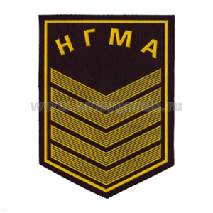 Шеврон пластизолевый НГМА 5 курс