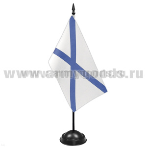 Флажок настол. на подставке (10х20 см) Андреевский