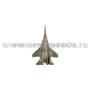 Значок мет. Самолет СУ-27 мал. (лат. на пимсе) 2,5 см
