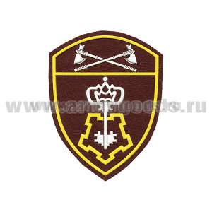 Шеврон пласт Росгвардия Приволжский ВО (ВОХР)