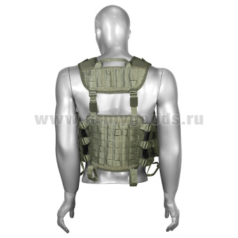 Жилет разгрузочный тактический ВОСТОК (аналог "Тарзана") ткань Rip-Stop (хаки)