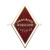 Значок мет. СВУ (красн. ромб) гор. эм.
