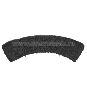 Воротник каракуль черный р-ры с 62