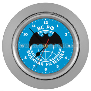 Часы настенные в пластмассовом корпусе (Военная разведка)